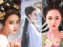 近期的古風(fēng)插畫練習(xí)