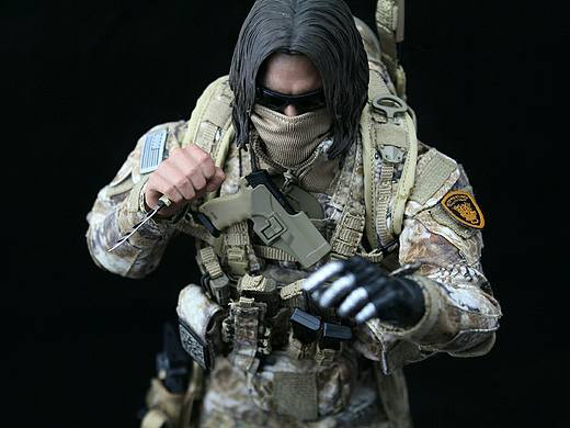 1/6兵人摄影 沙蟒迷彩雇佣兵