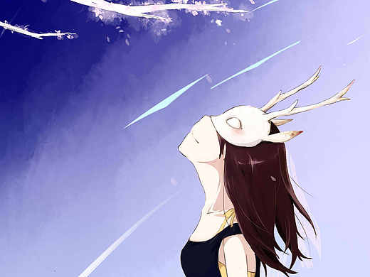 白鹿角