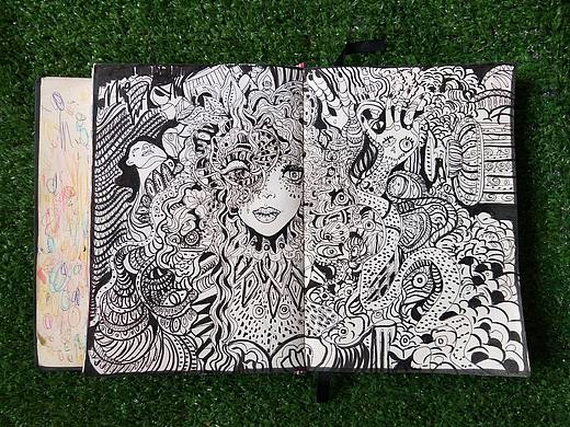 原创绘本《蛇妖》（个人主页-ZNDQyNjk0NzY=） - 绘本 - 站酷设计师你单身原创素材 - 站酷ZCOOL