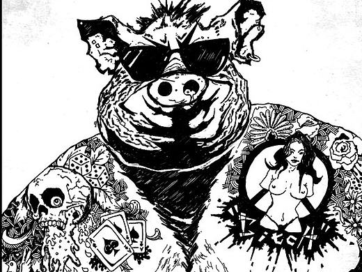 十二生肖 手绘 另类 个性