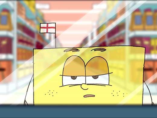 二维动画Once upon a Time at the Cheese Counter