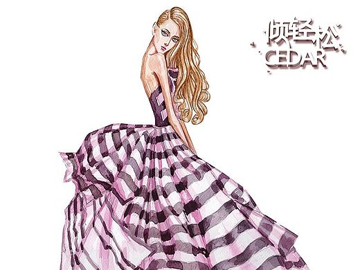 服装插画