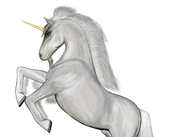 獨(dú)角獸-手繪