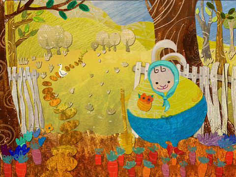 没烦恼兔的田园童话（个人主页-ZNDY4NTYwMjg=） - 儿童插画 - 站酷设计师没烦恼兔原创素材 - 站酷ZCOOL