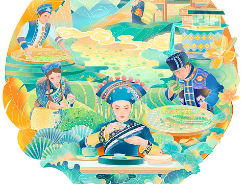 壮族白茶