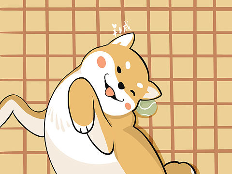 三色柴犬-我拥有两色（个人主页-ZNTE0NTU0MTY=） - 绘画 - 站酷设计师羊子咸原创素材 - 站酷ZCOOL