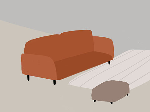 家具中的一股流（个人主页-ZMzI4Nzk2NjQ=） - 商业插画 - 站酷设计师一个圈circle原创素材 - 站酷ZCOOL