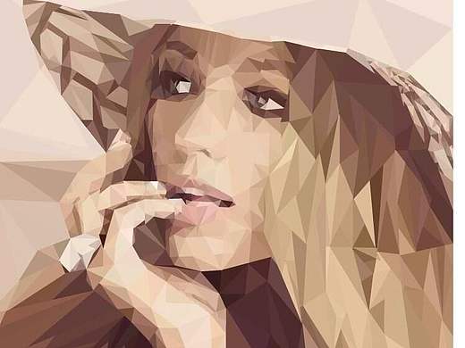 纯AI制作低多边形(low poly)效果