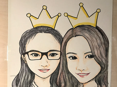 彩铅任务——闺蜜