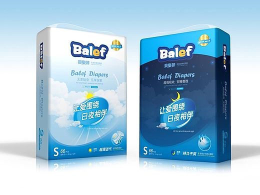 纸尿裤包装设计  纸尿裤LOGO/VI/网站设计