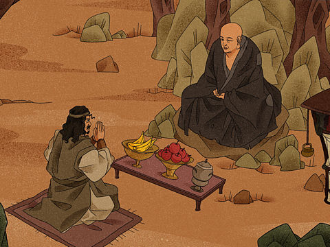 中国传统绘画风格插画设计