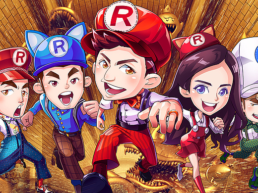 奔跑吧兄弟4手游海报