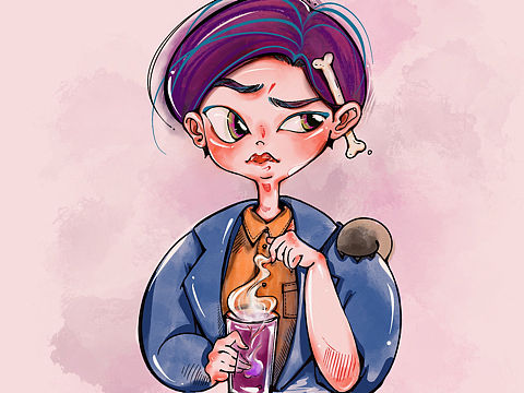 开始尝试插画的新选手