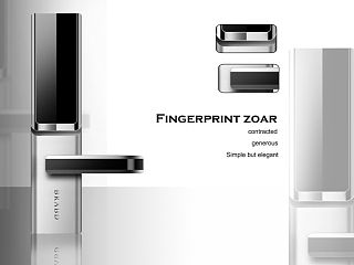 指纹锁造型设计