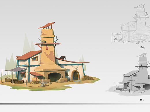 铁匠铺（个人主页-ZNTkzNTg1NDA=） - 商业插画 - 站酷设计师陆川_c原创素材 - 站酷ZCOOL