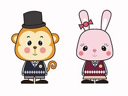 吉祥物“厚厚”“立立”