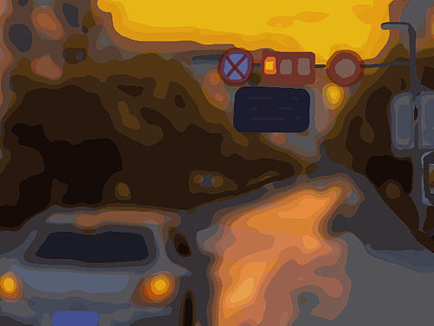 原創(chuàng)日更一一黃昏時我追上你（個人主頁-ZNTUwMzkyMjg=） - 藝術(shù)插畫 - 站酷設(shè)計師vikky815原創(chuàng)素材 - 站酷ZCOOL