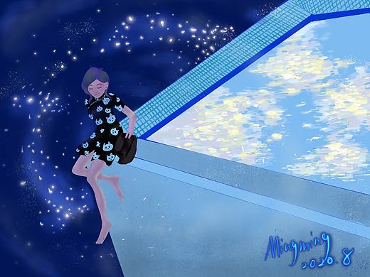 画照片—夜空（个人主页-ZNDY4MzkyMDQ=） - 创作习作 - 站酷设计师戴mingming原创素材 - 站酷ZCOOL