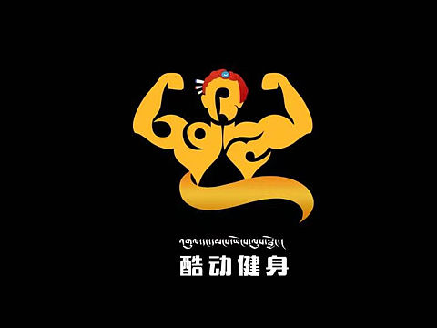 酷动健身 logo设计