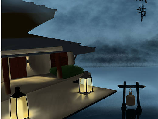 节气系列之清明（个人主页-ZNTY5MDg0Njg=） - 商业插画 - 站酷设计师此日晴原创素材 - 站酷ZCOOL