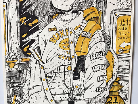 线描画