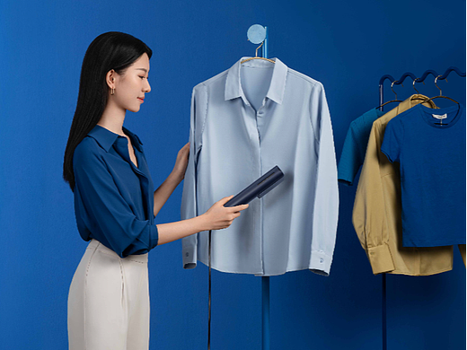 平面拍摄｜小巢糖熨烫机烘鞋器时尚撞色风电商图