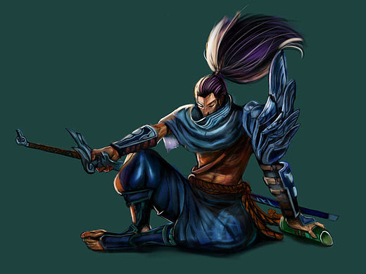 LOL 疾风剑豪（个人主页-ZMTU5MzIxNzY=） - 创作习作 - 站酷设计师瑞克君原创素材 - 站酷ZCOOL