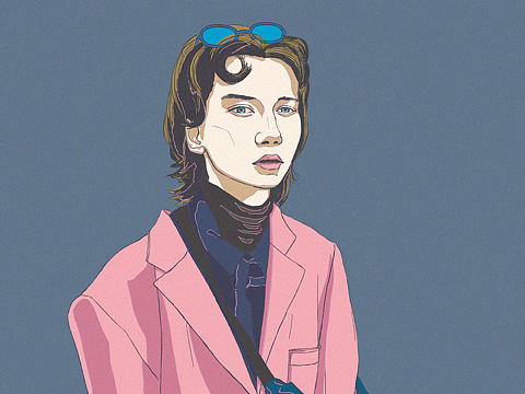 写实人物插画练习