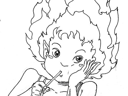 消消火…（个人主页-ZNTUxOTA3MjA=） - 单幅漫画 - 站酷设计师飞翔在亚德里亚海原创素材 - 站酷ZCOOL