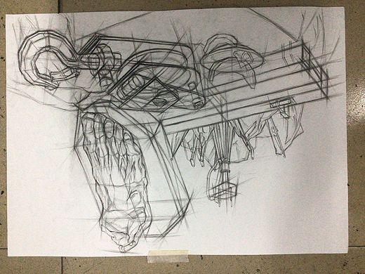 结构素描作业