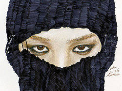 黑色忍者[BIGBNAG/G-Dragon] - 色鉛筆+麥克筆