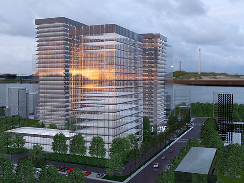 建筑效果图概念