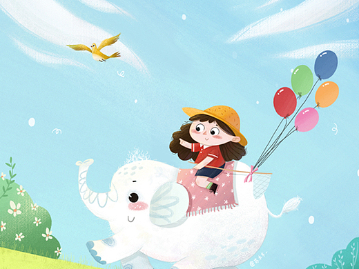 骑着小象去郊游