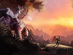 伊利丹的情人（个人主页-ZMTc0NDM0MA==） - 商业插画 - 站酷设计师清风游龙原创素材 - 站酷ZCOOL