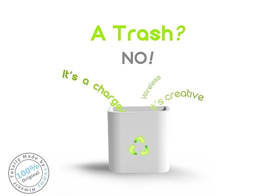Wireless Charger Design - Recycle bin