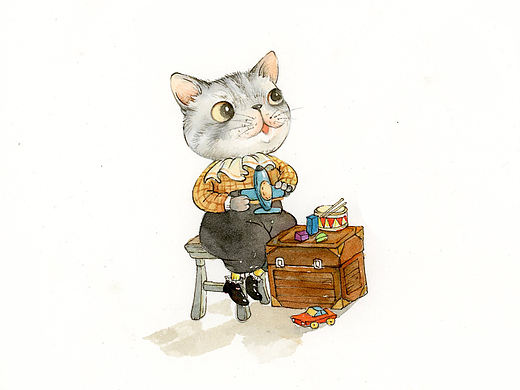 木棉小镇里的猫咪角色们