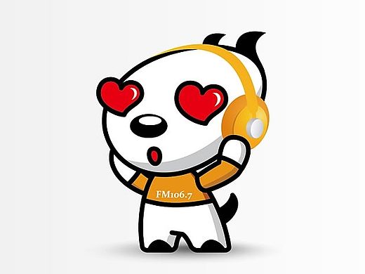 石家庄吉祥物设计 音乐广播FM106.7