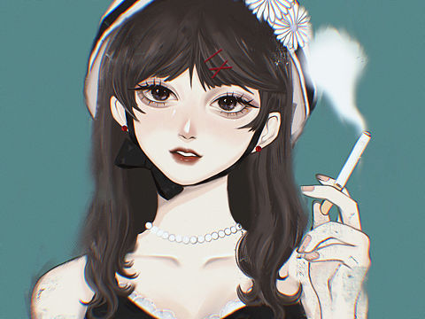 插畫頭像練習(xí)（個人主頁-ZNTA1NTM1Mjg=） - 商業(yè)插畫 - 站酷設(shè)計師阿島23333原創(chuàng)素材 - 站酷ZCOOL