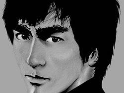 手绘李小龙~画着玩~喜欢李小龙~（个人主页-ZMjM5OTY=） - 商业插画 - 站酷设计师杰瑞懦夫司机原创素材 - 站酷ZCOOL