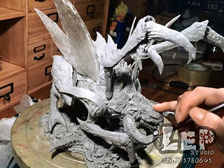  离谱哥GK教学视频—星际小狗涂装 第一集(打磨与改造)