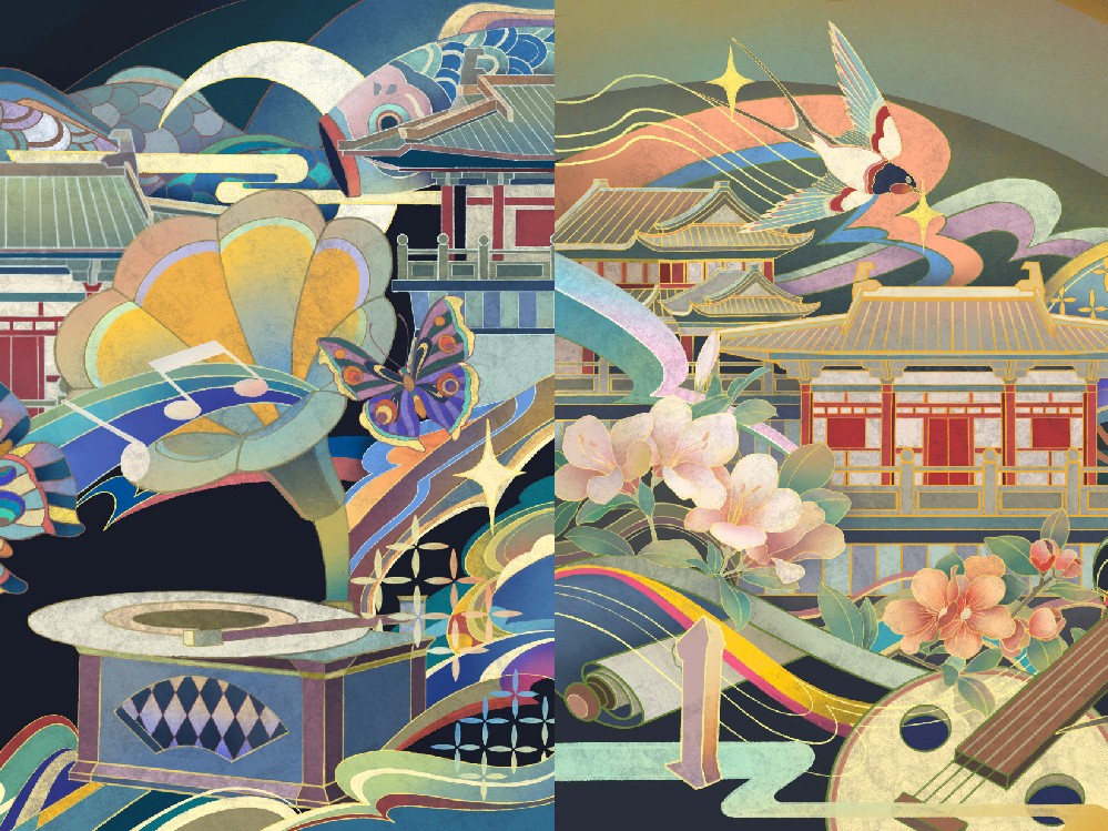 建筑插画