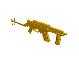 模型練習(xí)（武器道具）——ump9