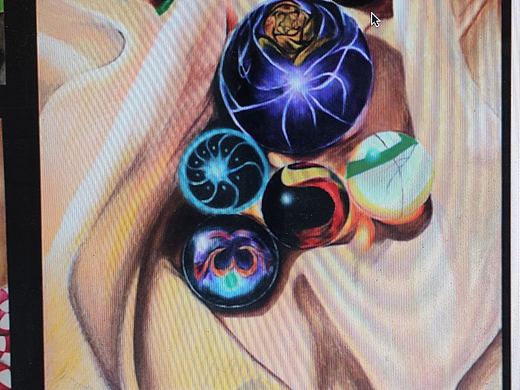 12岁孩子画的，怎样？