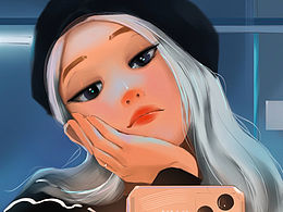 近期人物插畫練習