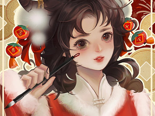 柿柿如意（个人主页-ZNTA1NTg4NDQ=） - 创作习作 - 站酷设计师昇崎原创素材 - 站酷ZCOOL