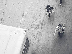 曼谷街头B&W
