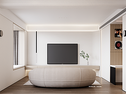 貓之屋樣板間效果圖表現(xiàn)