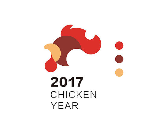 2017-金鸡报喜-鸡LOGO设计