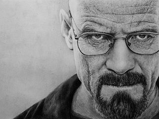 王F_手绘人物《绝命毒师》Walter White